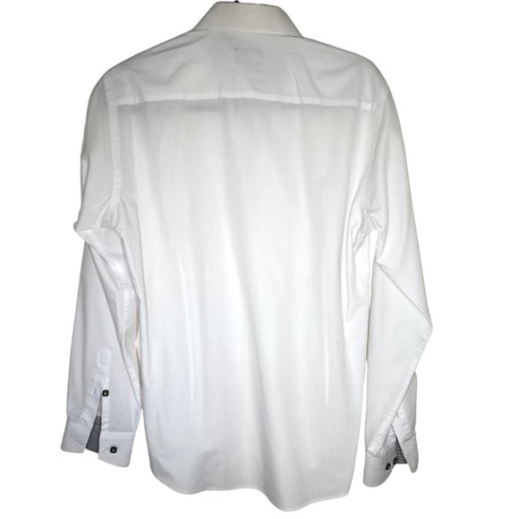 Classic elegant white dress shirt - Picture 2 of 2